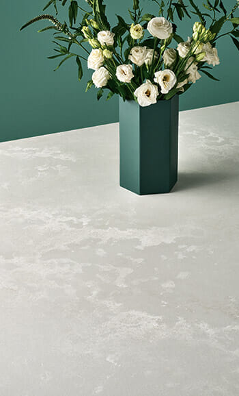 4011 Cloudburst Concrete: White Mineral Countertop | Caesarstone US