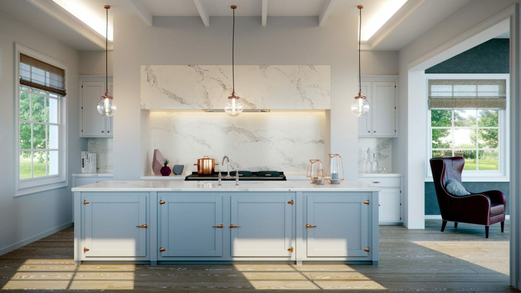 Caesarstone Kitchen Countertops in Columbus Ohio